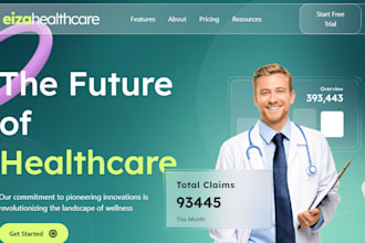 a professional medical healthcare website