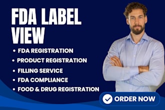 do a fda label review, fda compliance, registration, consultant, peptide website