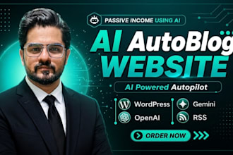 build ai wordpress autoblog or autopilot automated news website