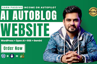create an autoblog or autopilot automated news website