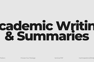 write clear summaries and academic content in spanish and english