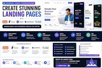 create duda framer carrd typedream spreadsimple website landing page design