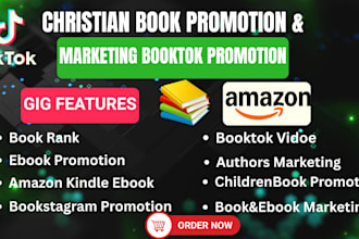 do christian booktok promotion and christian book marketing