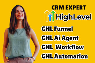 setup gohighlevel crm, ghl automation, ghl workflow, ghl funnel, ghl ai agent