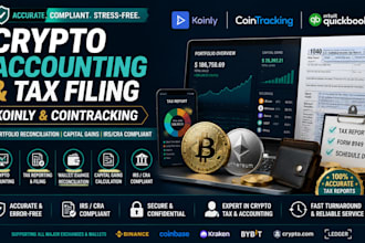 do crypto accounting in koinly, cointracking and tax filling