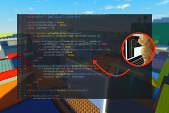 be your roblox scripter