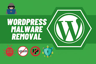 remove wordpress malware, virus, and hack and secure your website