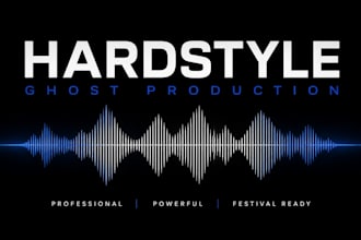 produce a professional hardstyle, hard techno, or edm track