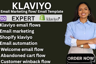 setup klaviyo email flows klaviyo email marketing for shopify ecommerce
