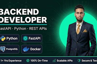 develop a production grade fastapi backend with authentication db and document