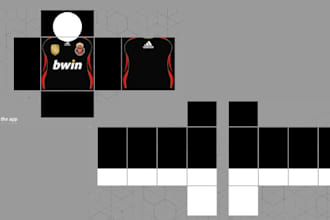 design high quality roblox shirts pants and clothing ,cosplay for you