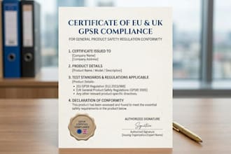 be your responsible person in eu and uk for all gpsr products in eu cpnp