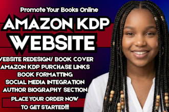 amazon kdp website book publishing site ebook website author site book promotion