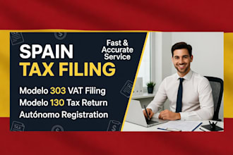 help file modelo 303, modelo 130 and handle autonomo registration in spain