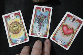 give you a lenormand 3 card reading