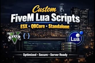 create fivem esx server with premium scripts, make fivem qbcore roleplay server