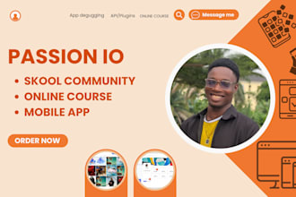 build passion io mobile app online course website mobile app skool community