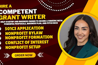start 501c3 registration, prepare nonprofit bylaws, article of corporation, ein