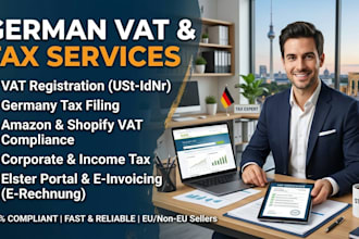 do german vat registration, germany tax filing, corporate tax income tax, vat id