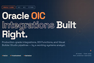 build or troubleshoot your oracle integration cloud integration