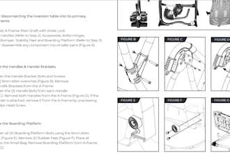 design high quality installation manuals and assembly drawings