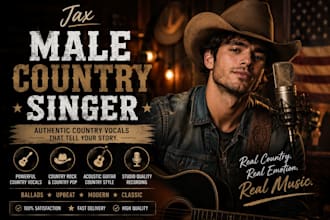 male country singer, country rock, guitar vocals, country pop singer