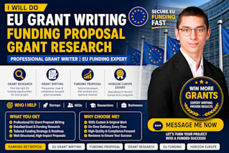 do eu grant writing funding proposal grant research