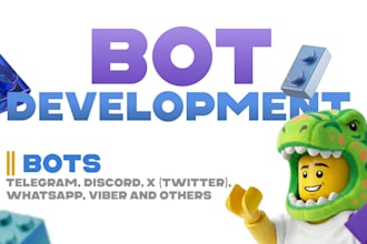 develop telegram bot and telegram mini app and ai bot