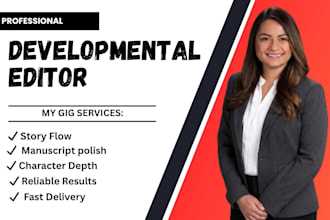 give a professional developmental edit for your romantic suspense novel