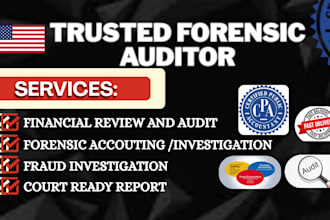 perform forensic accounting and fraud investigations