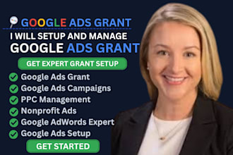 setup and manage google ads grant for nonprofit organizations