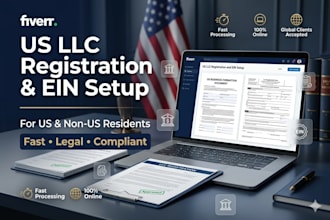do US llc registration and ein for US and non US resident