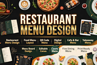 restaurant menu menu food menu digital menu menu board food menu design