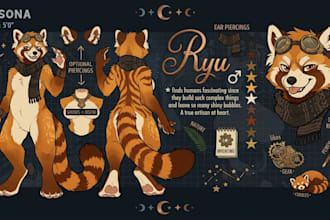 furry ref sheet anthro nsfw furry reference sheet fursona ref sheet