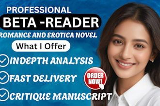 beta read ya sapphic and erotica romance and give honest feedback