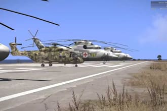 arma 3 server custom mods scripts maps weapons clothing helicopter 3d model