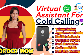 spanish calling llamada en frio sales lead telemarketing and appointment setting