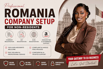 romania srl company registration vat eori amazon fba non residents foreigners