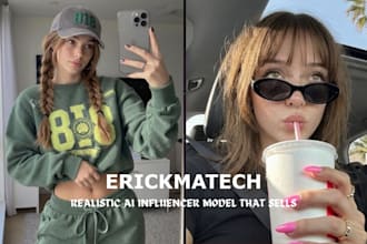 realistic ai influencers for insta social media,ofm ai model lora training sdxl