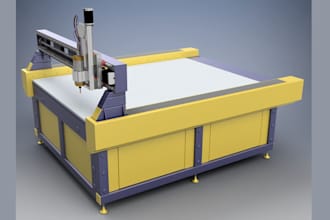 create cnc milling design and machining ready cad files