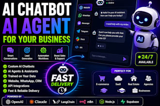 build ai chatbot, ai agent or custom assistant for your business