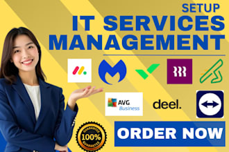 setup IT management crm rippling zoho sprints teamviewer wrike deel malwarebytes
