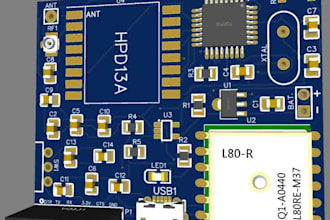 design rf pcb, 5g lora gps tracking board and wireless communication systems