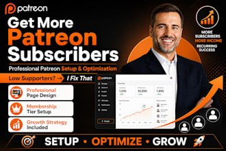 setup a professional patreon page successfully