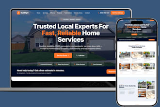 build a wix lead generation website for roofing, plumbing, hvac, and contractors