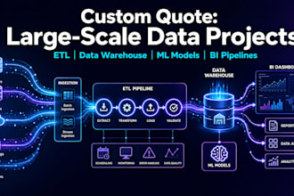 provide a custom quote for your large scale data project