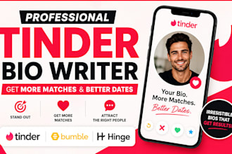 write a professional tinder bio that boosts matches and attracts more dates