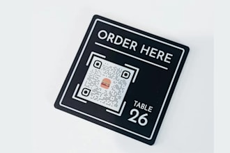 digital menu board, qr code menu restaurant menu food truck menu