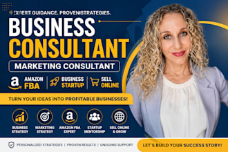 business consultant marketing consultant amazon fba business startup sell online