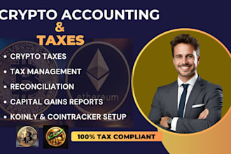 do crypto accounting on koinly and tax report preparation